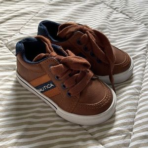 Nautica Infant Shoes- Brown & Navy